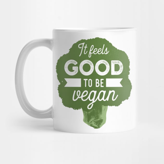 Vegan T-Shirt It Feels Good To Be Vegan by tsharks